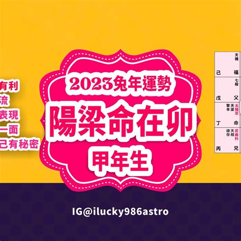 2023流年命宮